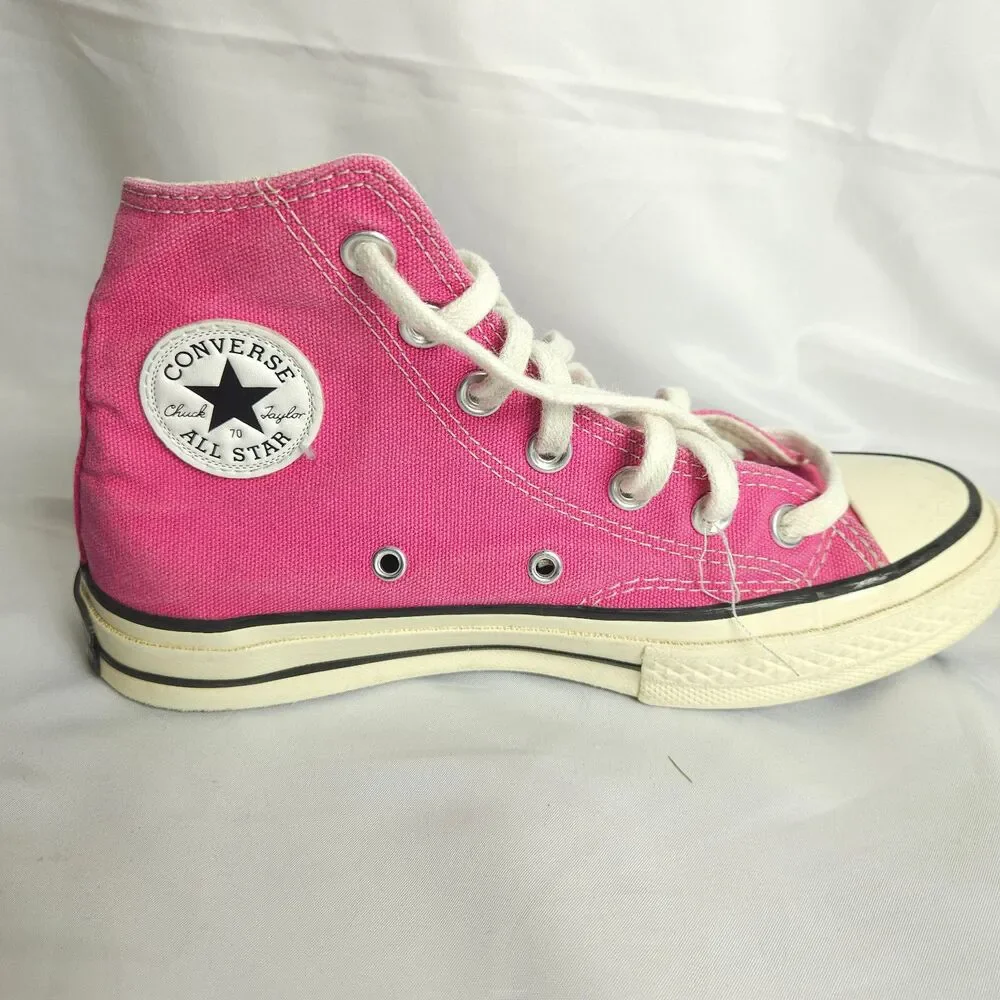 Converse Chuck 70 High Top Lucky Pink Sneakers Mens 4 Womens 6 EU 36.5 - Picture 6 of 11